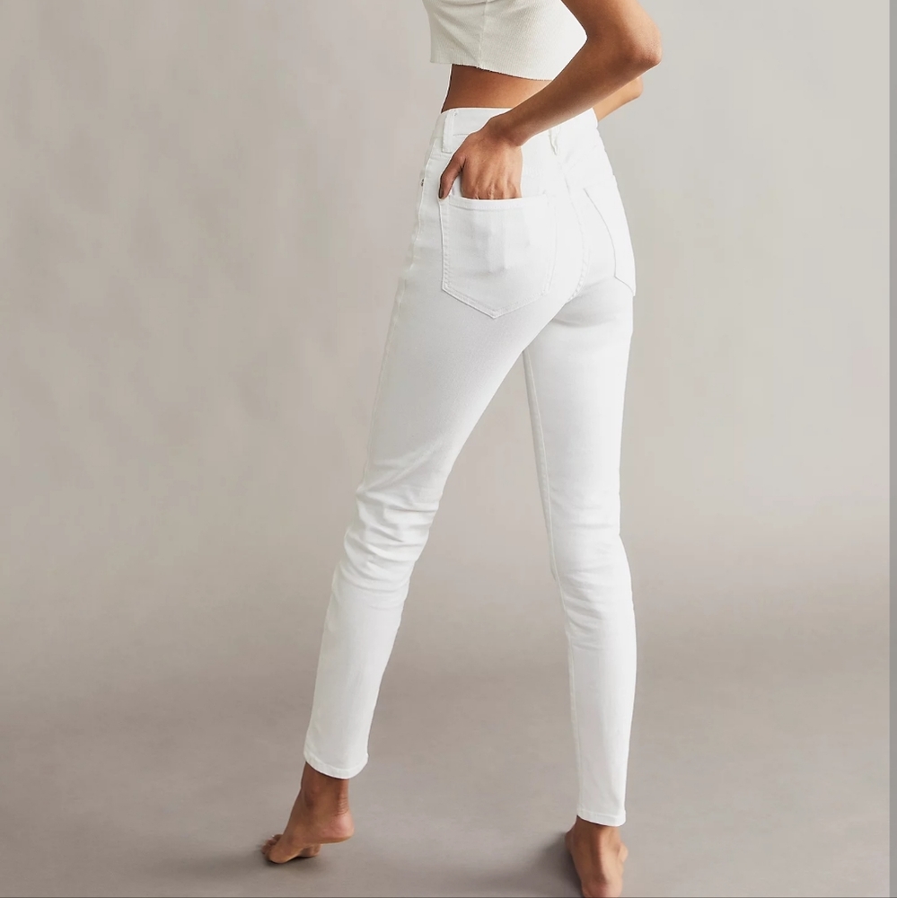 NWT Free People White Montana Jeans